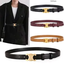 Designer belt belts for women designer Brand fashion Smooth Buckle Retro Design Thin Waist Belts for Men Women Leather high-quality multiple styles