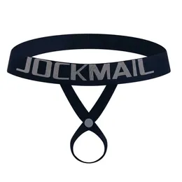 Младшие банки коктериппы мужская jockstrap нижнее белье сексуальное g-thong g string Регулируемая мобильная кнопка кольцо пенил Q240430