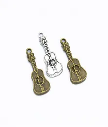 bulk 200 pieces nashville guitar charm reverend electric guitars charm musical instrument charm musical charm 2810mm291e7124441