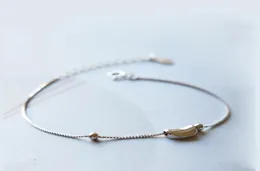 Link, Chain MaxZa Bead Pea Broad Bean Charm 925 Sterling Silver Minimalist Bracelets For Women Bracelet Jewelry6891559