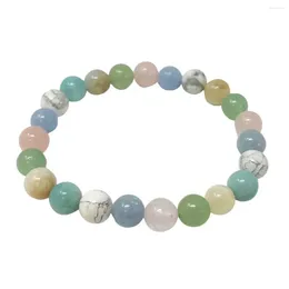 Strand alla moda e naturale Bracciale verde Dongling Rosa Crystal Love Peace può essere usato come gioiello GI