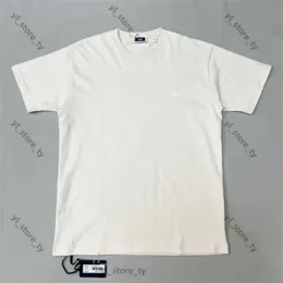 Нишевая мода Kith футболка, бренд, буква свободная негабаритная футболка летняя экипаж, кит печаль мужчина и женские пары с коротким рукавом 6552