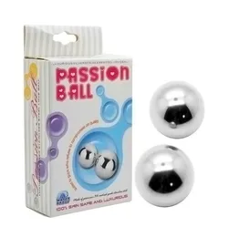 Lovetoy Passion Solid Steel Giggle Balls 고급 질 트레이너 Ben Wa Balls 여성 섹스 토이 음경 성인 제품 174024019573