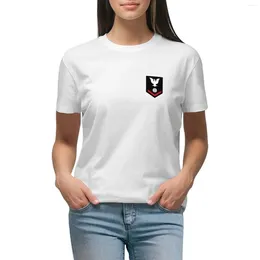 Women's Polos Em3 Electrician's Mate Third Class T-shirt Female Clothing Vintage Clothes Tops For Women