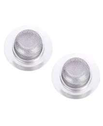 Altre forniture per servizi igienici da bagno 2 pcs ceratore per cucina in acciaio inossidabile Filtro per perforazione in rete perforata Filter11CM425515555