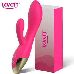 Outros itens de beleza de saúde Rabbit Vibrador G-Spot Pênis falso feminino impermeável feminino Vaginal e Clitoral Masturbação Casal Q240430