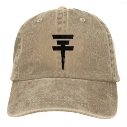 Ballkappen Tokio-el-symbol Männer Frauen Baseball Cap Destiert gewaschener Hut Vintage Outdoor Sommer unstrukturierter weicher Snapback