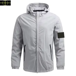 stone jacket 23s coat Spring and Autumn Men's Windbreaker Golf Brand LOGO Comfortable Coat Travel Thin Section Windproof Large Size Coat