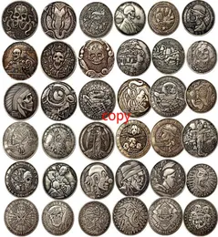 Old Hobo Nickel Souvenir Coins Antique Gifts Skeleton Fantasy Vintage Medieval Travel Collections Metal Coin6992430