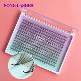 False Eyelashes SONG LASHES Premade Fasn Pointy Base 3D 4D 5D 6D 7D 8D Eyelash Extension 0.7 0.1 Thickness Volume Fans