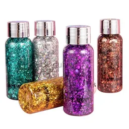 Body glitter Oye Oye Hide Capelli Decor bodini Vendi glitter Occini glitter Segregamento per unghie Festival Flash Flash Stage Gel Arte colorato D240503