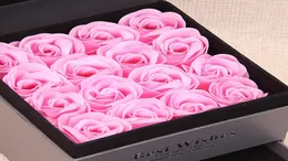 LDPF Soap Rose Box Flower Wishes Ring Bracciale Gift Box Preservad Flower per Valentine039s Christmas Romantic Girl3660124