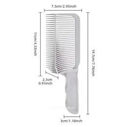 2024 Barber Fade Comb Hairdressing Accessory for Gradual Hair Blending Heat Resistant Brush for Men's Tapered Haircuts- Gradual Hair