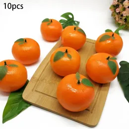 Decorazione per feste 10 pezzi di simulazione arancione artificiale frutta per il ristorante in cucina PROPRIETÀ POGRAFICI POPS Schizzo decorazione