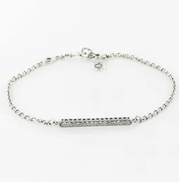 مجوهرات قلوب سوار لا سحر S925 Silver Sale Fits Style Charms Ale 590513CZ H81984862