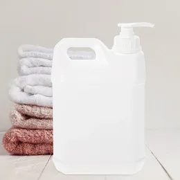 Bottiglie di stoccaggio 2 contenitore da 5L con pump bottiglia di copertura Cosmetica Dispenser di sapone