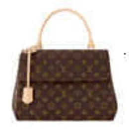 كيس الأطفال العلامة التجارية الفاخرة حقيبة المرأة cluny bb لوحة مغلفة رائعة السوستة ZIPPER شبه منحرف الكتف حقيبة يد M46372