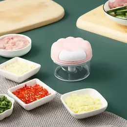 2024 Hand Press for Garlic Chop Professional Stainless Steel Garlic Presser Kitchen Utensils Crusher Gadgets Chopper Manual Grater for