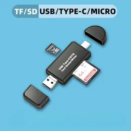 Adattatore Type-C Lettore di schede di memoria TF Convertitore OTG per iPad Huawei MacBook USB Type C Scheda Accessori per telefoni cellulari