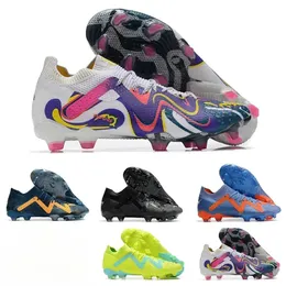 2025 Scarpe da calcio Future Ultimate FG Ag taglieri sovralimentati Blue Eclipse Insegne Fast Yellow Ultra Orange Creativity Team Team Violet Astronaut Football Boots