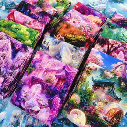 Fabric Cotton Fabric 3D Fantasy Fairyland Digital Printed for Sewing Clothes DIY Handmade by Half Meter d240503