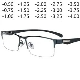 -75 -100 125 Myopia Eyeglasses Optical Glasses Men Prescription Glasses Custom Astigmatism Hyperopia Color Changing in Sunlight 240425