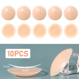 Ultra Thin Nipple Cover Adhesive Silicone Breasties Pasties Pads Covers Without Nipples Invisible Nipple Cover Underwear 5 Par 240418