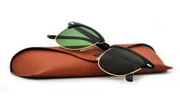2020 Новый дизайн Summer Herfal Caffice Mody Designer солнцезащитные очки для Mens Women Women Gold Rade Green Glass Lines с чехлами и 4584242