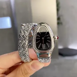 Lüks tasarımcı kadınlar yüksek kaliteli bayan saatler Serpentn Saati ile Dimond Relojes Bilezik İzle Saat Klasik Gül ve Altın Relogio Montre Orologio Di Lusso