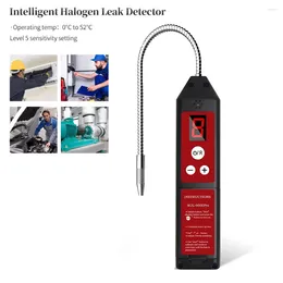 Detector de vazamento de refrigerante HVAC R22A R134A CFC HFC HCFC Gas Tester Halogen com luz LED