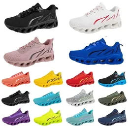 Triple Fashion Women Shoes Trainer Men Running Black White Red Yellow Green Blue Peach Teal Purple Light Pink Fuchsia Breathable Sports Sneaker Seventeen GAI