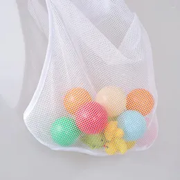 Bolsas de armazenamento Toys de banho de animal fofos Kids Baby Tidy Bathtub Bathtub Doll Solfing Bash Mesh Mesh Water