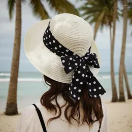 BERETS Women's Spring/Summer Beach Fashion Pagning Hat Sun Shade Sun Hollow Fisherman alla moda traspirante