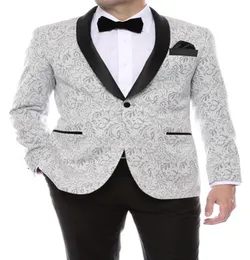 Gramercy męskie srebrne gobelin Super Slim Fit Groom Tuxedos 2021 Side Groomsmen Mens Wedding PROIT CUAS CELD CELLE MOTORPANTST4226283