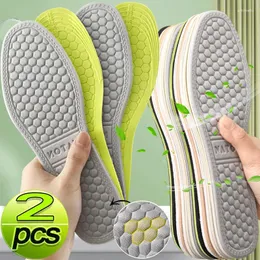 Women Socks Nano Deodorant Insoles Men Summer Thin Anti-bacterial Running Breathable Soft Sole Absorbing Sports