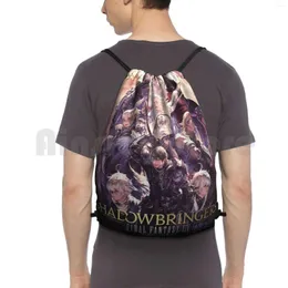 Backpack Drawstring Bag Riding Climbing Gym Final Fantasy Xiv 14 Aesthetic Square Enix Squaresoft