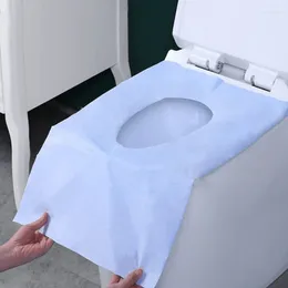 Toilettensitz Deckt 10 Einwegabdeckungen für eingewickelte Reisetopfer in öffentlichen Toiletten Liner Easy Carry