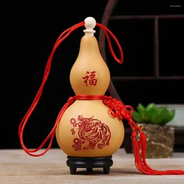 장식 인형 1pcs 수제 음양은 술과 행운 PO Props Tassel Home Decor Housewarming Gift Gourd Crafts Manging