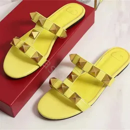 Mode tofflor platta sandaler antislipade platta sandaler äkta läder gummisula kvinnors lätta vattentäta plattformskor avslappnade strandsandaler