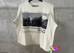 Dream T-shirt Men Women High Quality Grey Picture Graghic Tee Oversize Vintage 1:1 Terry Short Sleeve 1TCB9376728