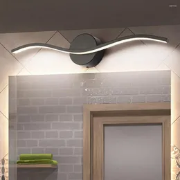 Настенная лампа современная ванная светло -светодиодные зеркальные лампы в помещении для освещения