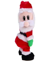 Natal Novo presente dancing Musical Musical Toy Papai Noel Doll Twerking Singing Christmas Decoration for Home8069100