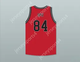 CUSTOM NAY Youth/Kids DMX 84 ROUGH RYDERS RED BASKETBALL JERSEY 3 Stitched S-6XL