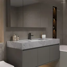 Banyo lavabo muslukları basit modern mermer yıkama kabini