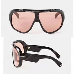 Том солнцезащитные очки для женщин роскошные качество классическое бренд FT1093 Негабаритные очки Коренастые тарелки Мужчины Дизайнерские солнцезащитные очки на открытом воздухе в черном спортивном стиле оригинальная коробка