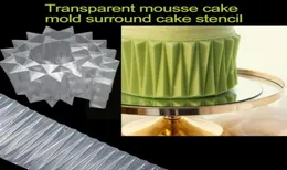 Other Event Party Supplies Transparent Plastic Origami Mousse Cake Mold Baking Decoration For Children039s Cakes D5a69208911