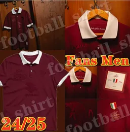 24/25 Torino FC Ricci Soccer Maglie Singo T. Sanabria Ilic Pellegri Zima Buongiorno 2024 2025 Home New Torino Limited Men Edition Shirts