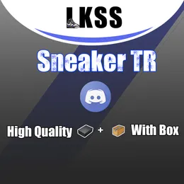 LKSS Jason Shoes TR Tênis de couro de alta qualidade com caixa para homem e mulheres