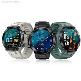 Orologi da polso K37 Smart Watch GPS 360*360 HD Screen 480Mah Fitness Tracker 24H Frequenza cardiaca IP68 Smartwatch Sport esterno impermeabile