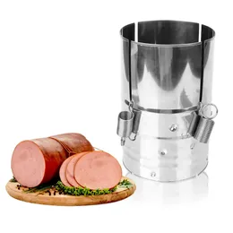 Ham Press Maker Kitchen Gadgets Кухонные аксессуары из нержавеющей стали круглой формы для изготовления мясного инструмента 240423
